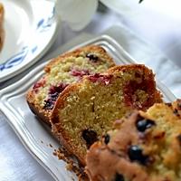 recette Cake aux fruits rouges