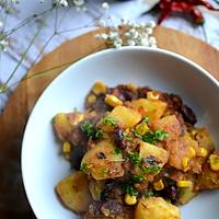 recette Poêlée de pommes de terre à la mexicaine