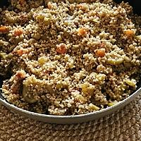recette Boulbour aux courgettes