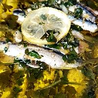 recette Sardines marinées à l'huile d'olive