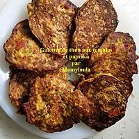 recette Galettes de thon aux tomates et paprika