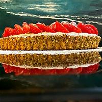 recette Tarte aux fraises et pistache