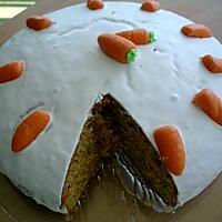 recette Cake Carottes et son Glaçage( un régale)