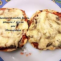 recette Faluche chaude façon panini / pizza
