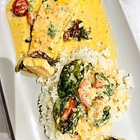 recette Pavés de saumon sauce au parmesan