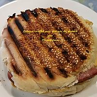 recette Croque-metka aux graines de sésame.