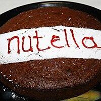 recette Gâteau au nutella