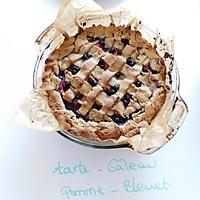 recette Gâteau Pomme - bleuet/myrtilles