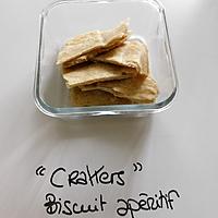recette Biscuits apéritifs