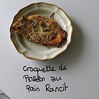 recette Croquette de poisson avec du vieux pain