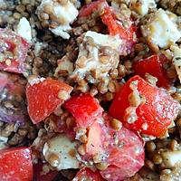 recette Salade lentilles vertes toute simple