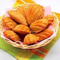 recette madeleines au thé matcha