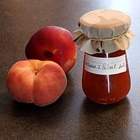 recette CONFITURE PÊCHES PLATES/NECTARINES SANS SUCRE RAJOUTÉ.