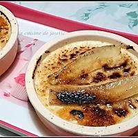 recette crème bruler à la banane