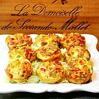 recette BOUCHÉES GOURMANDES AUX LEGUMES D'ÉTÉ