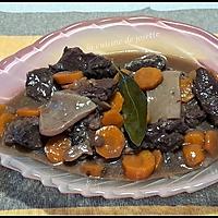 recette bœuf bourguignon au cookeo