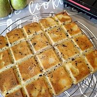 recette Gâteau moelleux poires amandes chocolat