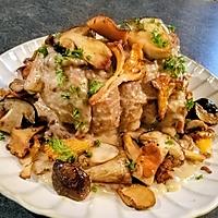 recette RÔTI SAUCE FORESTIÈRE