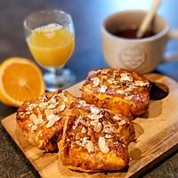 recette TRANCHES BRIOCHE MAISON AU YAOURT FAÇON PAIN PERDU