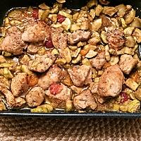 recette Poulet aux courgettes