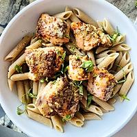 recette Pennes au saumon à l’ancienne