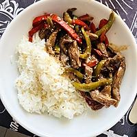 recette Émincés de bœuf au poivre