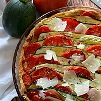 recette Tarte tomates courgettes