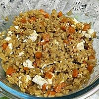 recette Riz aux légumes et à la fêta au cookeo