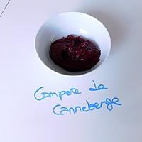 recette Compote de canneberge