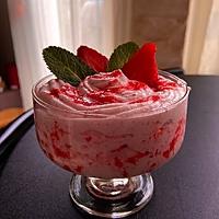 recette Mousse à la fraise
