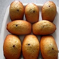 recette Madeleines coeur nutella