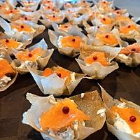 recette Corroles croustillantes avocat, mousse à l'aneth et saumon