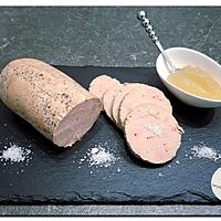 recette Foie gras au sel
