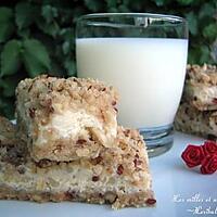 recette Barres tendres aux amandes, poires et canneberges