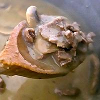 recette Émincé de bœuf crémeux aux champignons (recette facile)