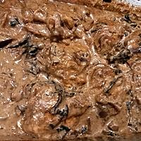 recette Poulet sauce champignons