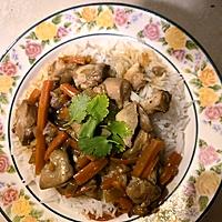 recette POULET THAÏLANDAIS À LA MIJOTEUSE