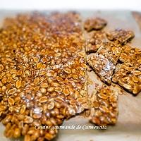 recette Nougatine aux cacahuètes natures
