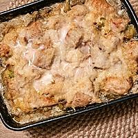 recette Gratin poulet, pommes de terre, courgettes