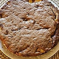 recette Moelleux à la crème de marrons et aux pommes