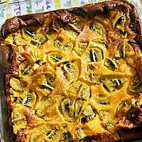 recette Clafouti aux kiwis