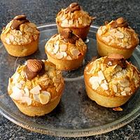 recette Financiers aux amandes cœur praliné maison