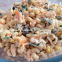 recette Salade de pâtes sauce au yaourt grec