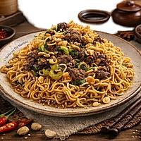 recette Nouilles Dan dan chinoises
