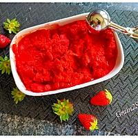 recette Sorbet à la fraise
