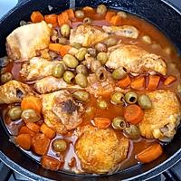 recette Couscous de poulet aux olives