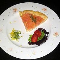 recette tarte au saumon