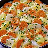recette Carottes pdt navets a la crème