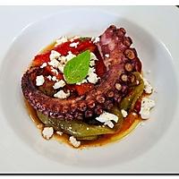 recette Salade de poivron au poulpe
