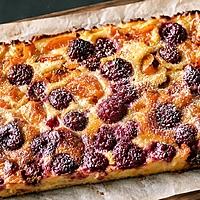 recette Clafoutis abricots/framboise